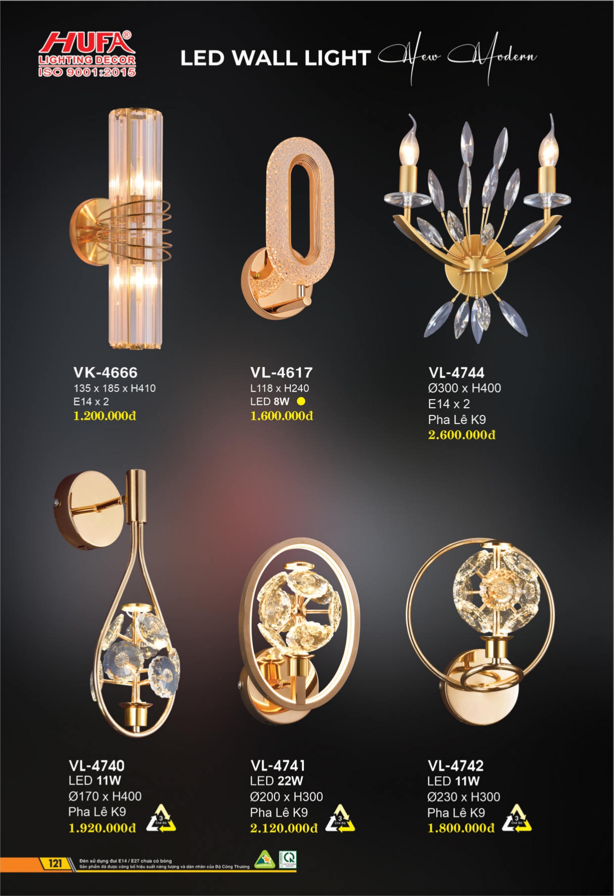 Bảng giá đèn LED HUFA 2026